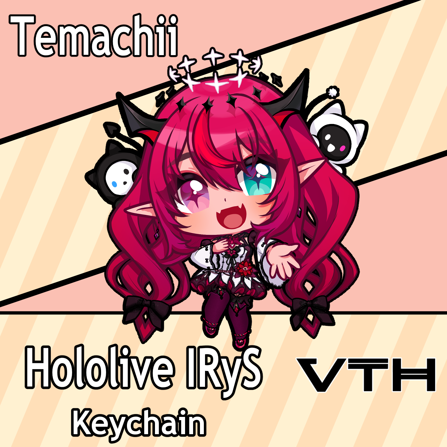 Hololive IRyS  Keychain - Temachii