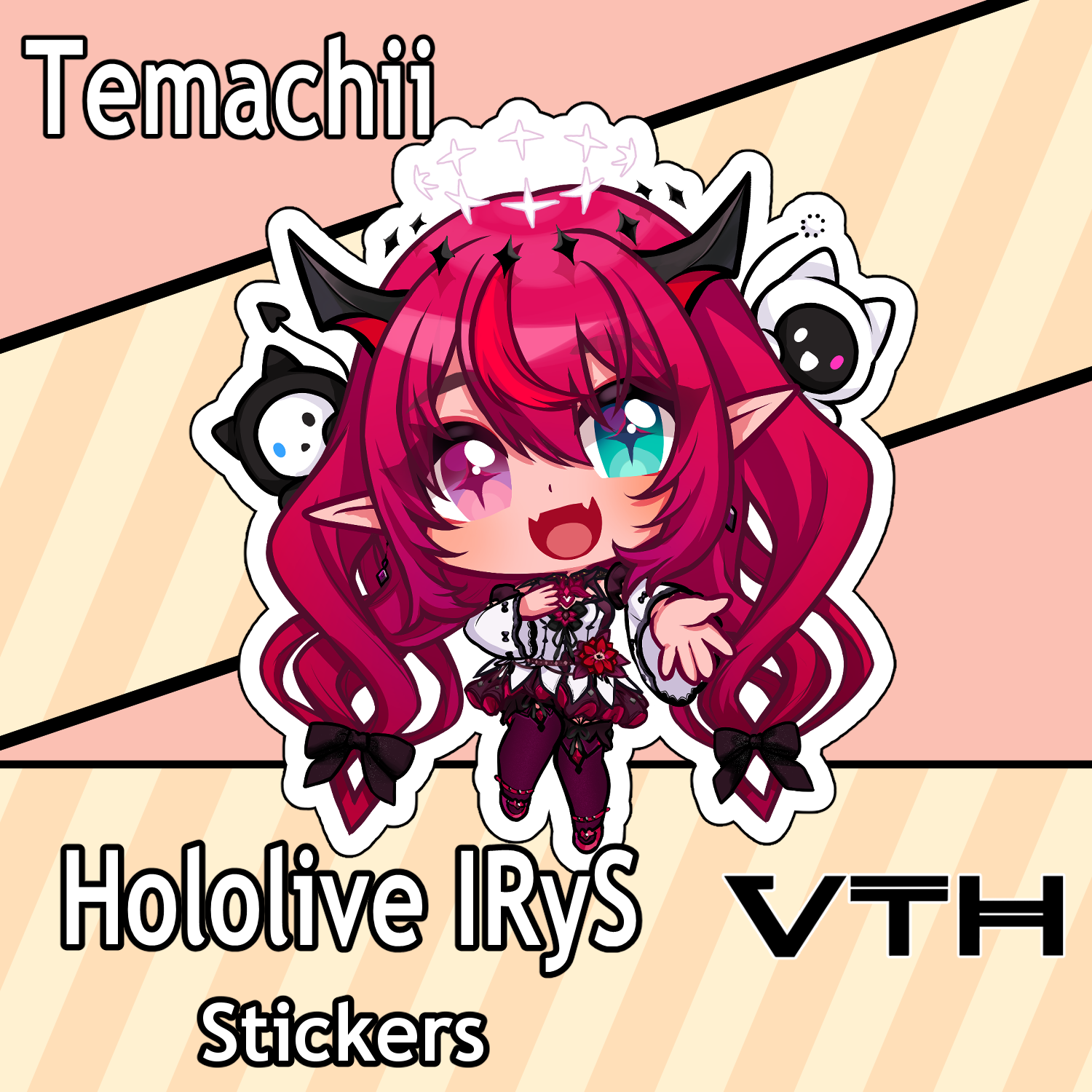 Hololive IRyS Sticker - Temachii