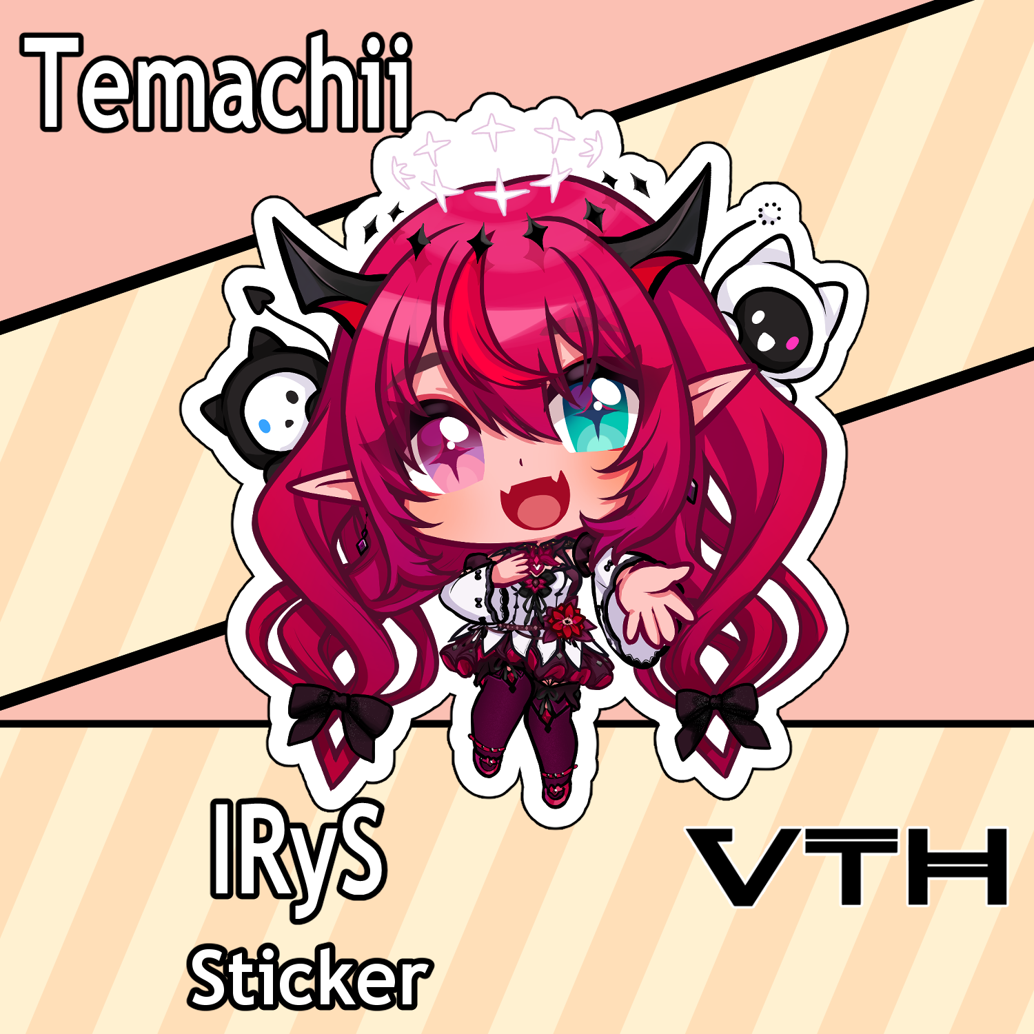 Hololive IRyS Sticker - Temachii