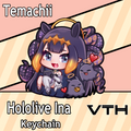 Hololive Ninomae Ina'nis  Keychain - Temachii