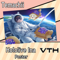 Hololive Ninomae Ina'nis Poster - Temachii