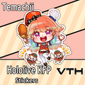 Hololive Takanashi Kiara Sticker - Temachii