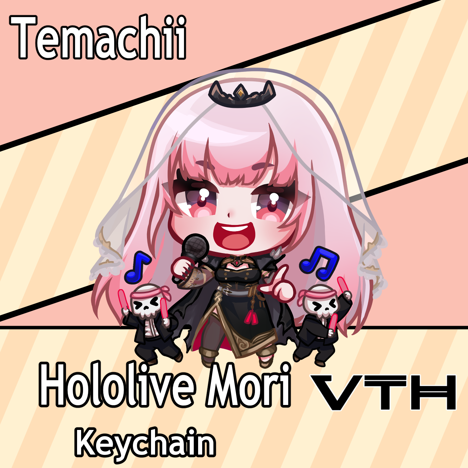 Hololive Mori Calliope Keychain - Temachii