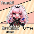 Hololive Mori Calliope Sticker - Temachii