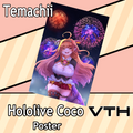 Hololive Kiryu Coco Poster - Temachii