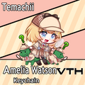 Hololive Amelia Watson Keychain - Temachii