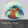 Toobular Troll Kawaii Sticker