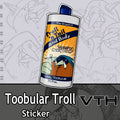 Toobular Troll Shampoo Sticker