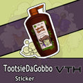 Tootsie Da Gobbo Lotion Sticker