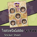Tootsie Da Gobbo Coco Sticker Sheet