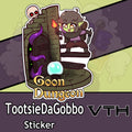 Tootsie Da Gobbo Goon Dungeon Sticker