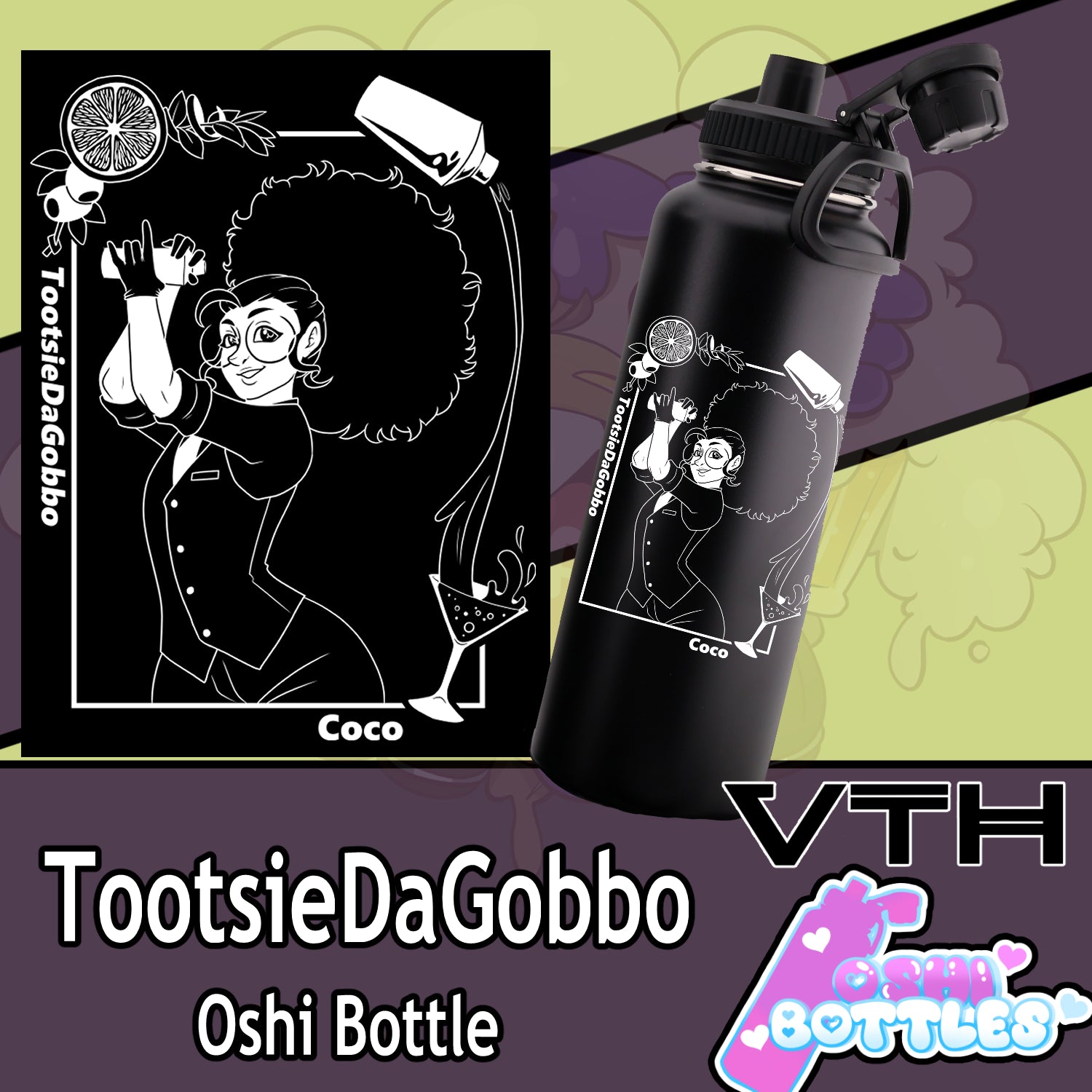 Tootsie Da Gobbo Coco Oshi bottle