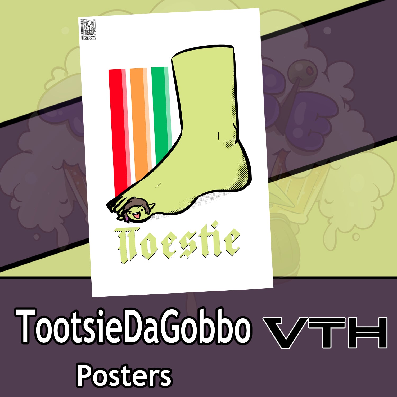Tootsie Da Gobbo Toestie Poster
