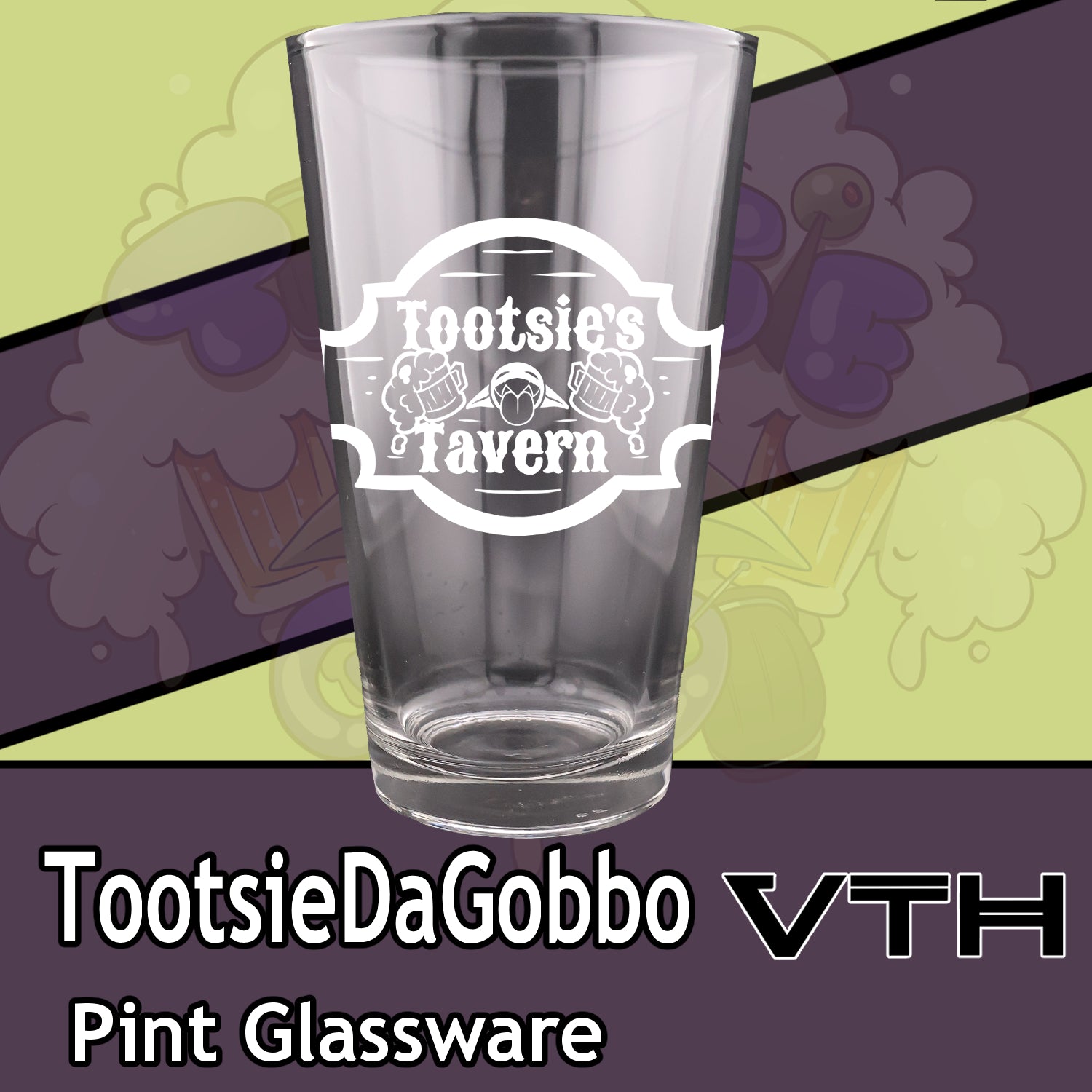 Tootsie Da Gobbo's Tavern Pint Glass