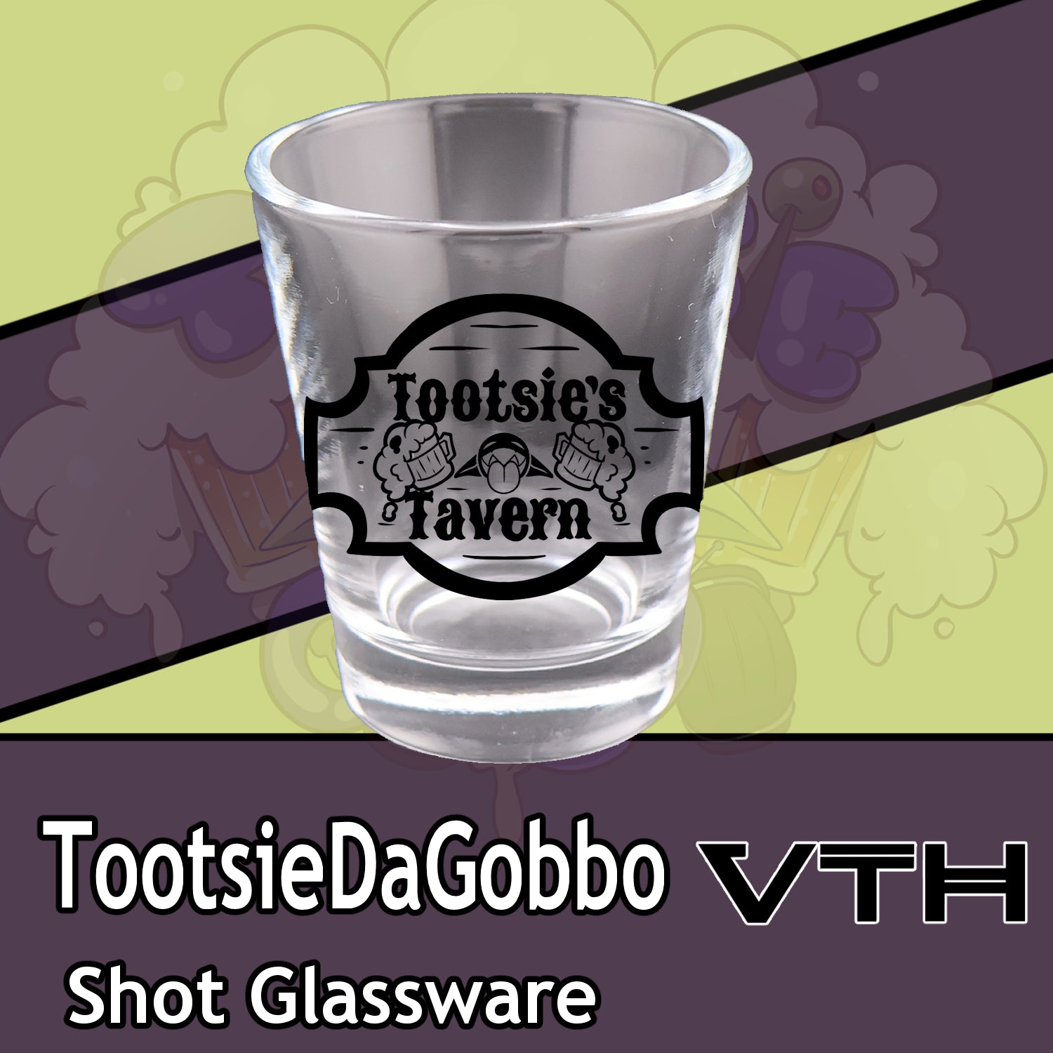 Tootsie Da Gobbo's Tavern Shot Glass