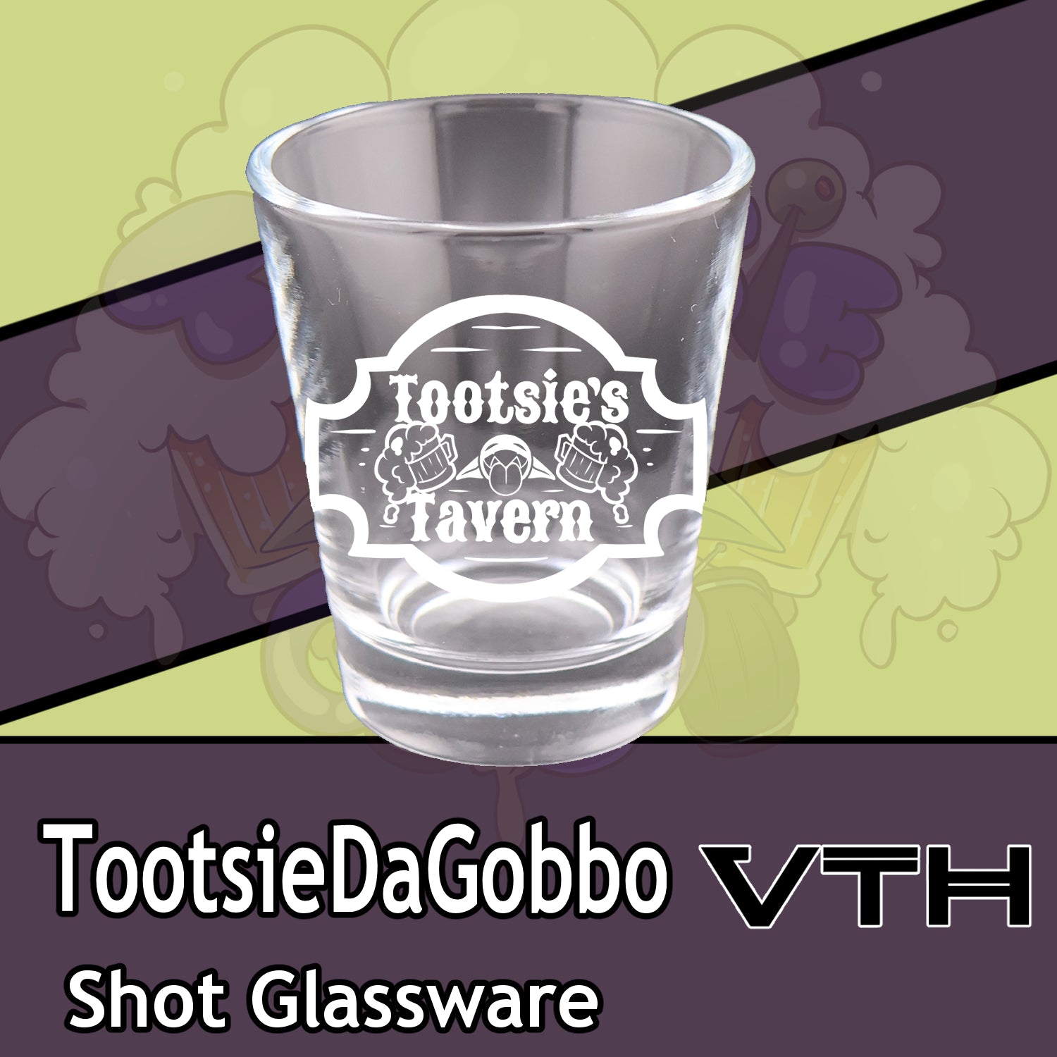 Tootsie Da Gobbo's Tavern Shot Glass