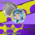 Mythos Pinback Buttons - TrashQwn