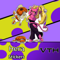TrashQwn Hera Smashing Pumpkins Sticker
