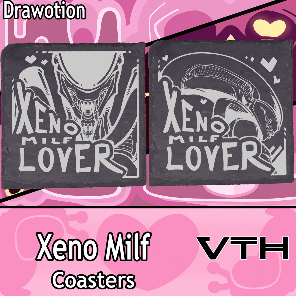Drawotion Xeno Milf Lover Coasters