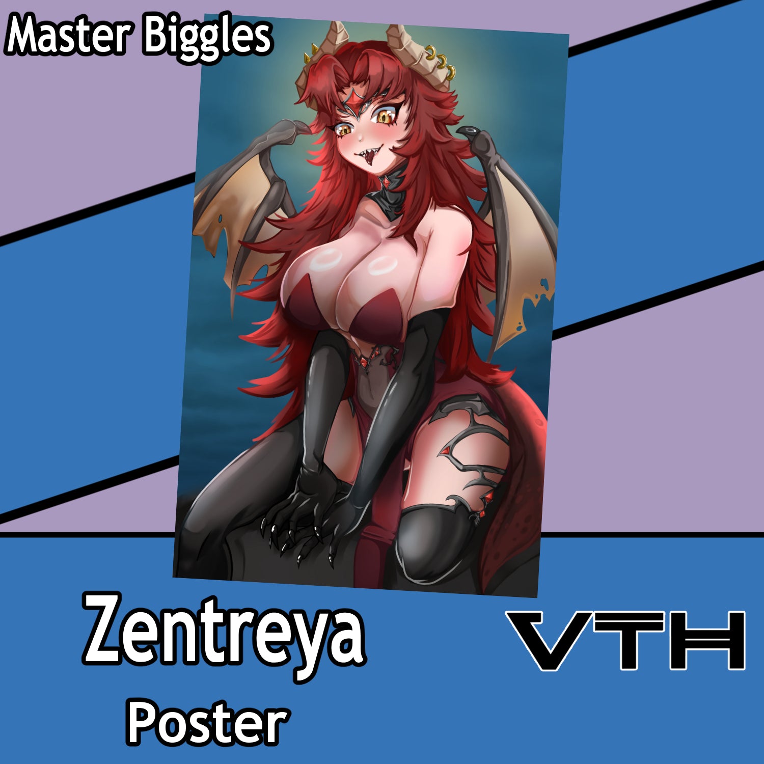 Dungeon Master Zentreya Poster - Master Biggles