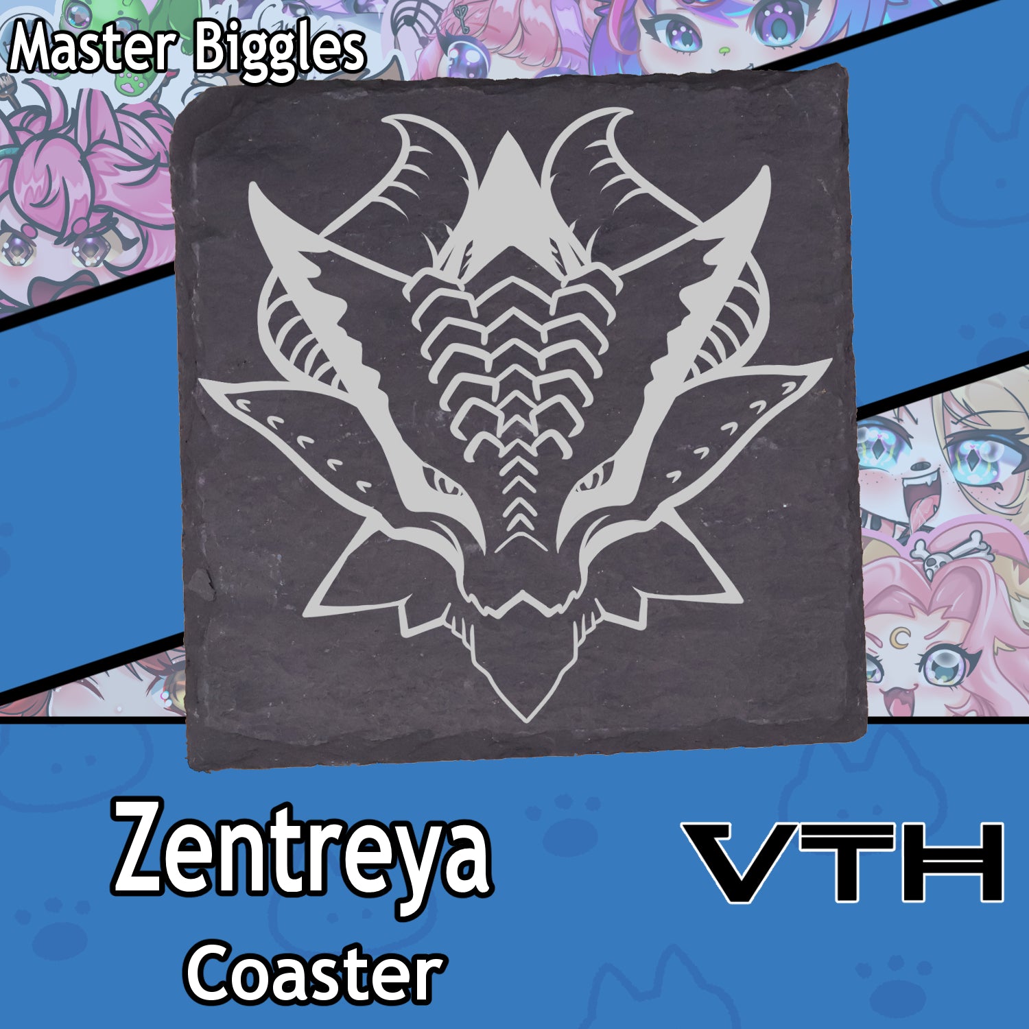 Zentreya Dragon Head Coaster - Master Biggles