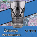 Zentreya Dragon Head Pint Glass - Master Biggles