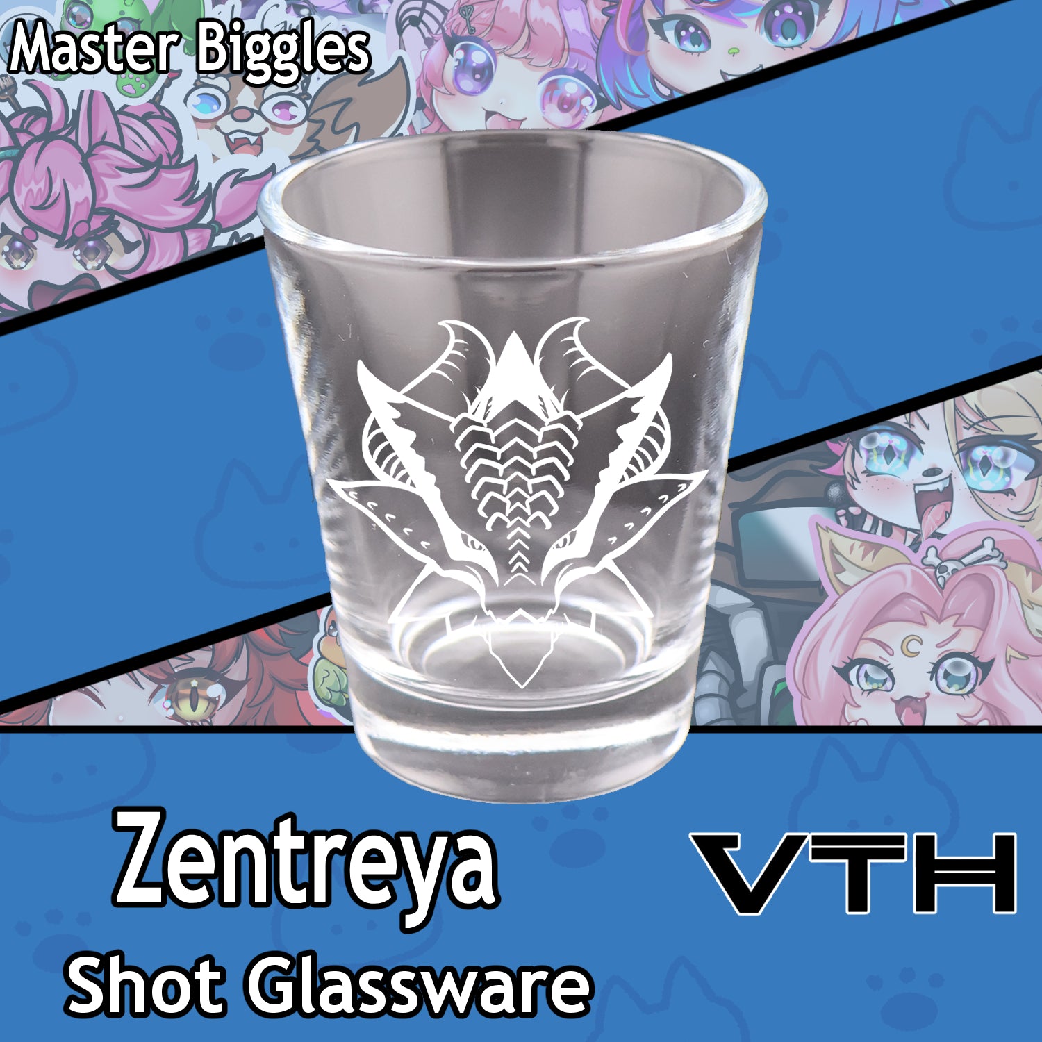 Zentreya Dragon Head Shot Glass - Master Biggles
