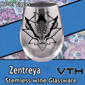 Zentreya Dragon Head Stemless Wine Glass - Master Biggles