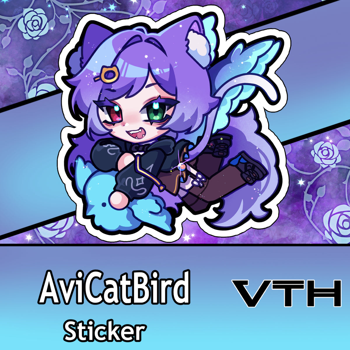 AviCatBird Sticker