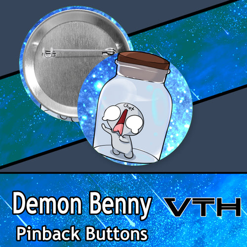 DemonBenny Pinback Buttons