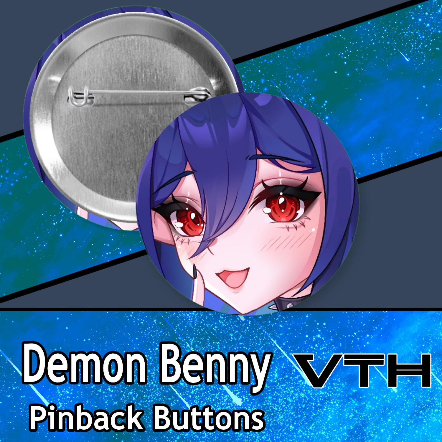 DemonBenny Pinback Buttons
