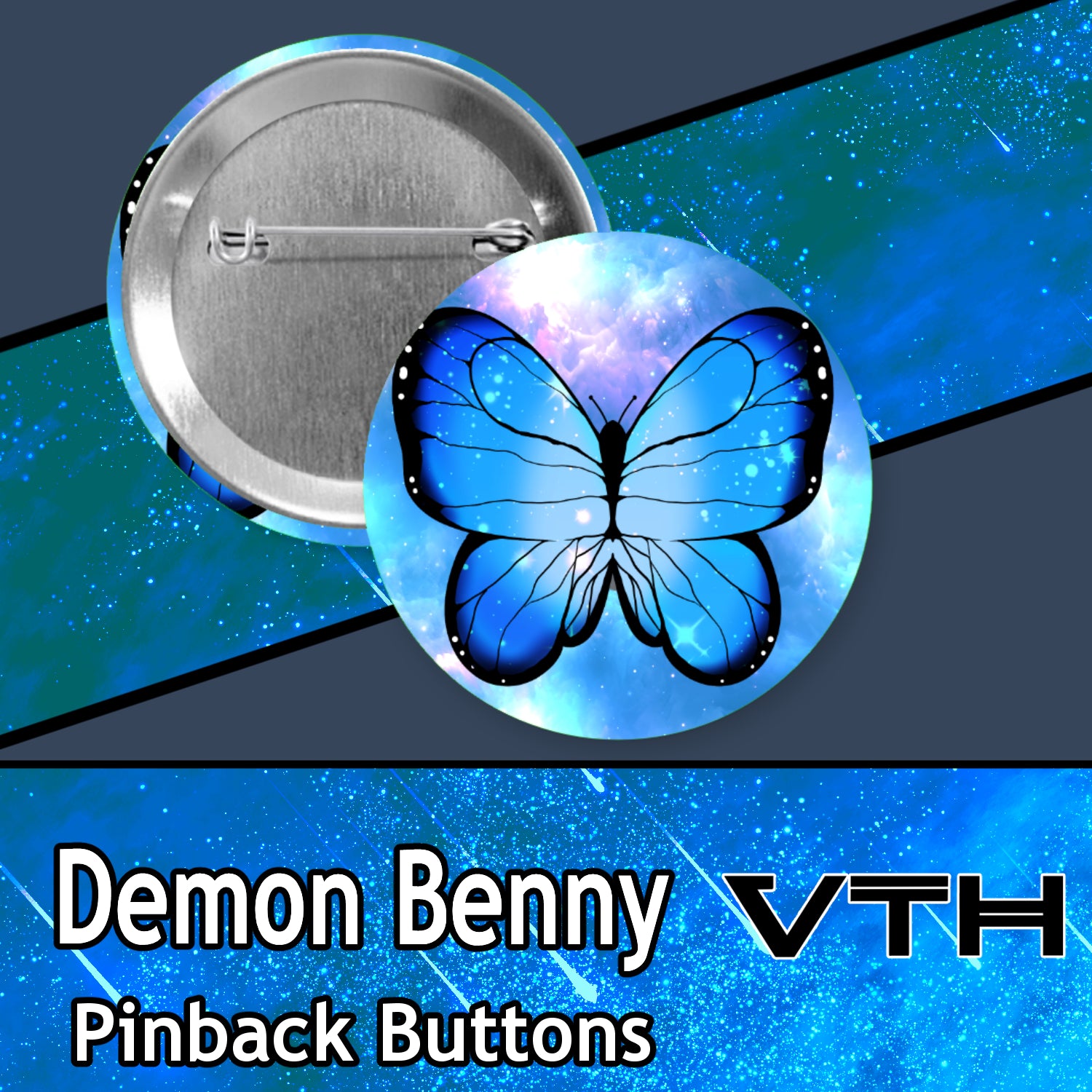 DemonBenny Pinback Buttons