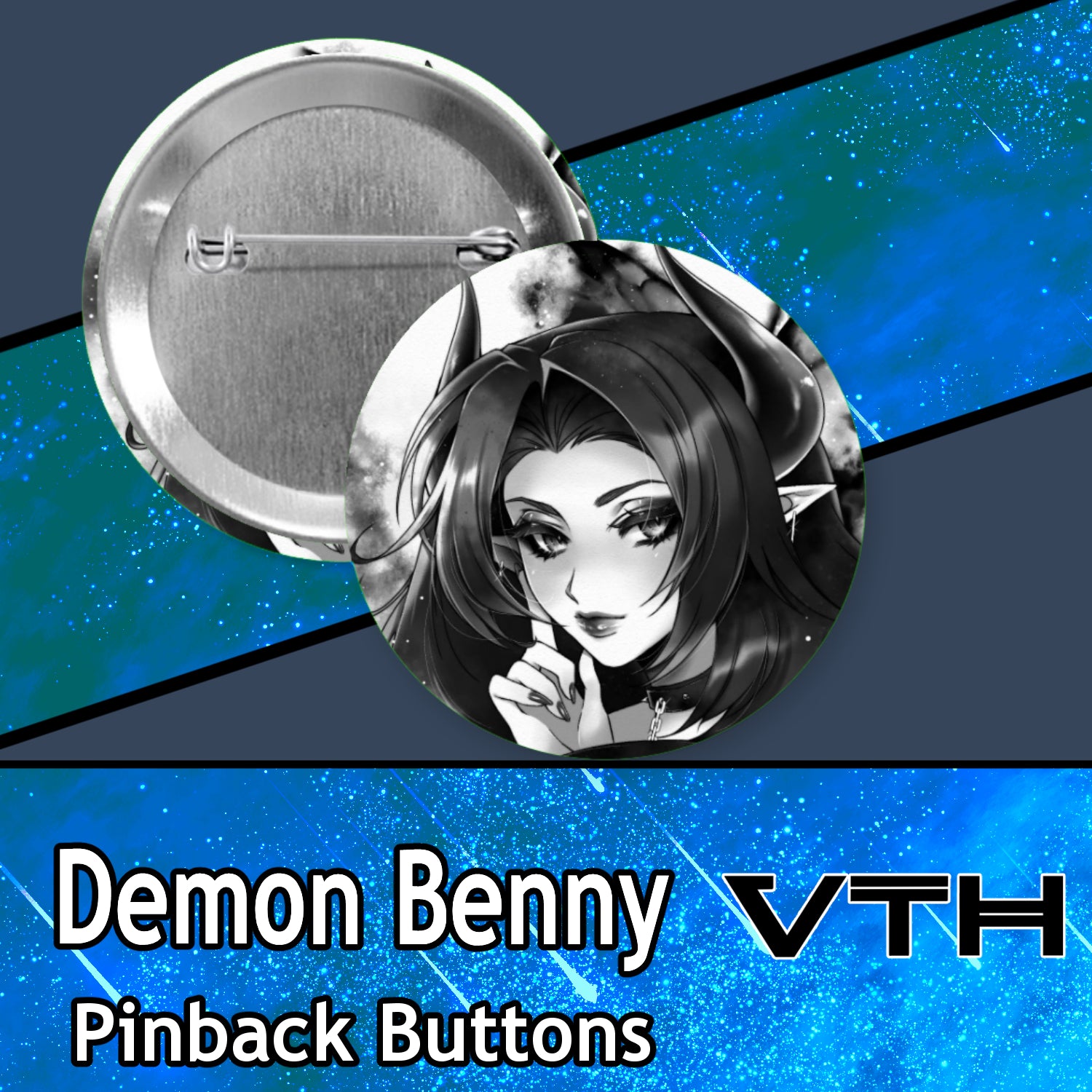 DemonBenny Pinback Buttons