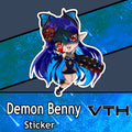 DemonBenny Bloody Killer Sticker