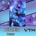 AviCatBird Phoenix Form Poster