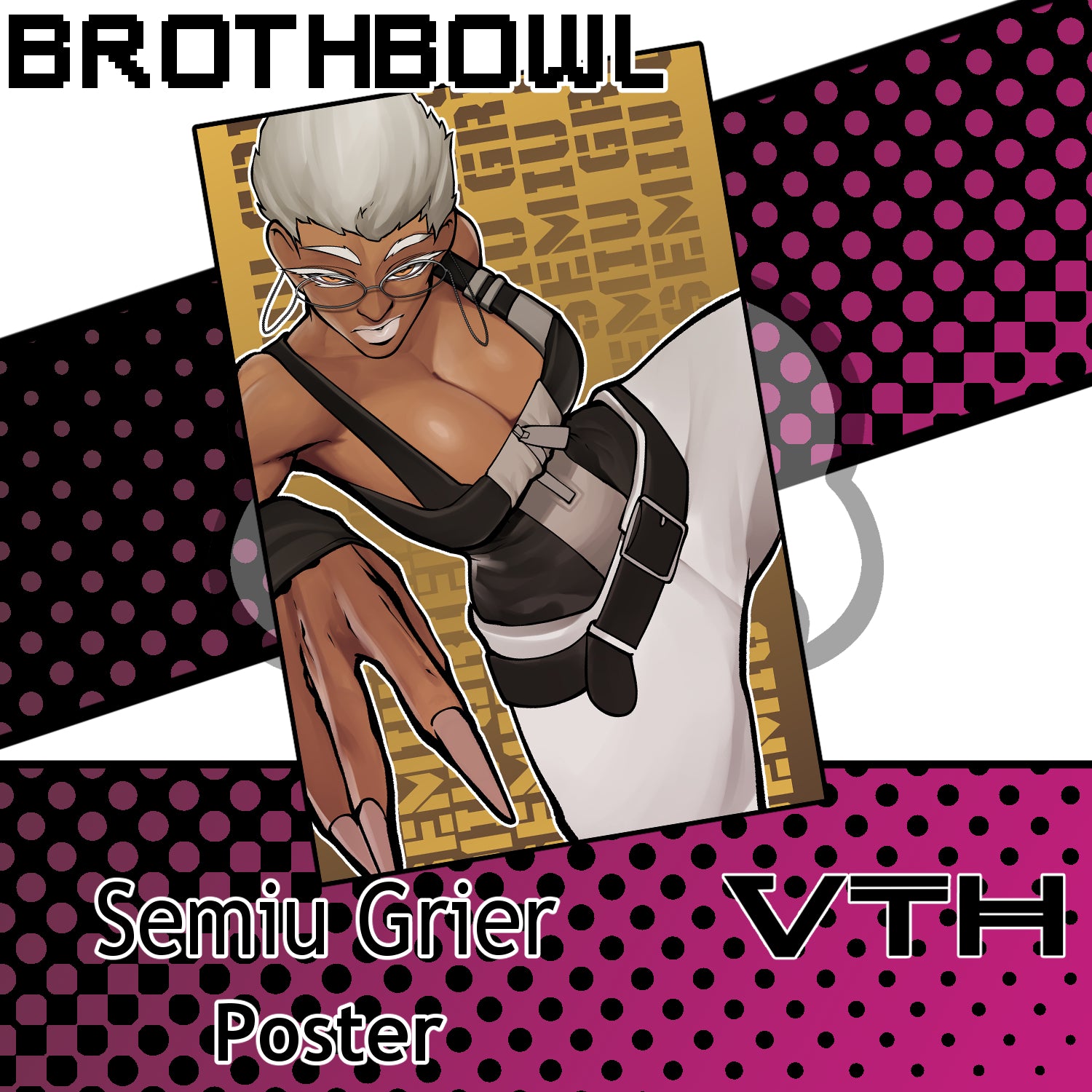 Gachiakuta Semiu Grier Poster - Brothbowl