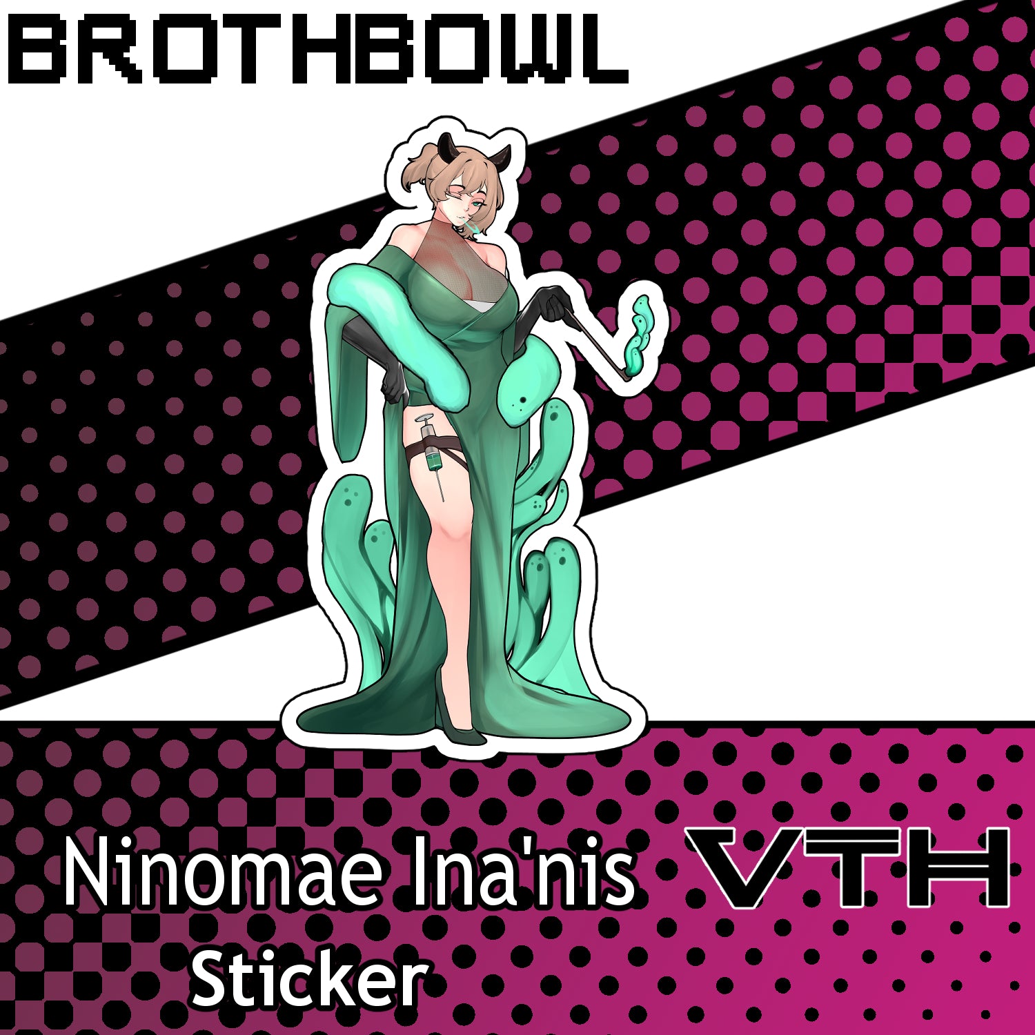 Nimi Nightmare Night Out Sticker - Brothbowl