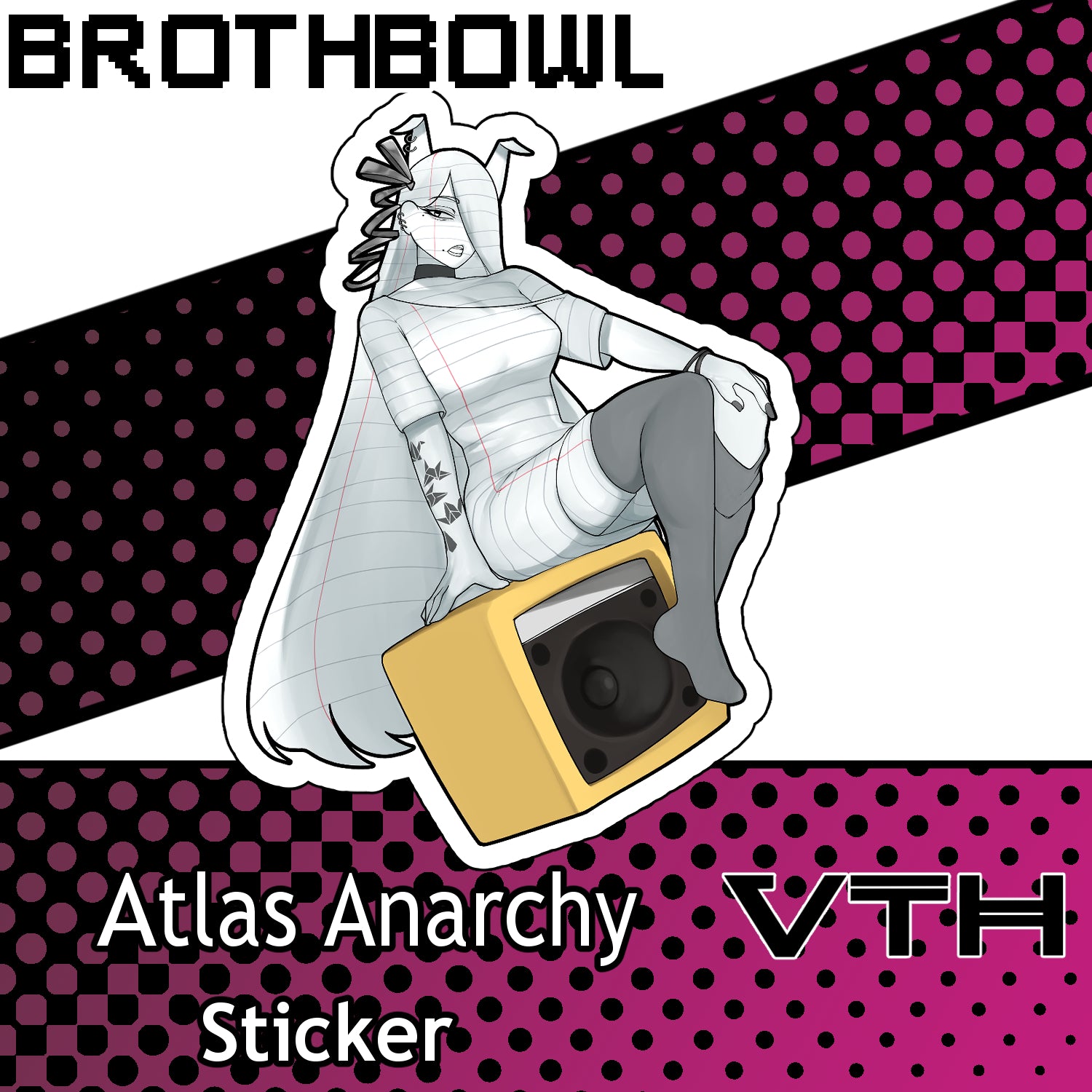 Atlas Anarchy Sticker - Brothbowl