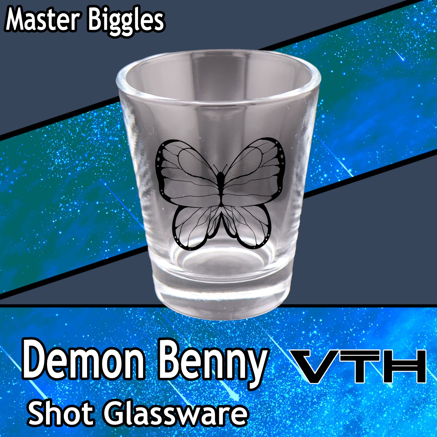 DemonBenny Butterfly Shot Glass