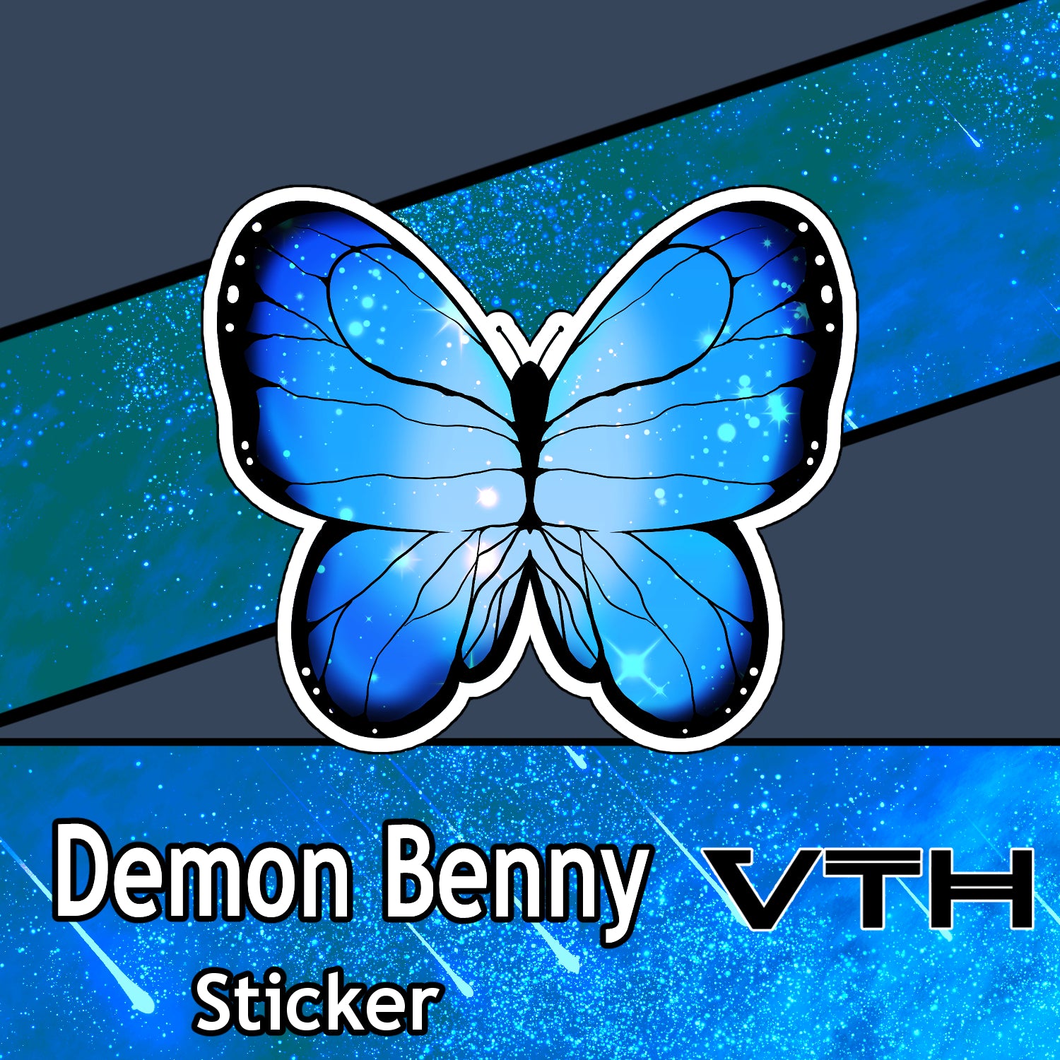 DemonBenny Butterfly Sticker