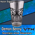 DemonBenny RockStar Butterfly Pint Glass