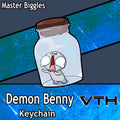 DemonBenny Chat bottle Keychain