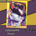CottontailVA Poster - ArcherOhPossum