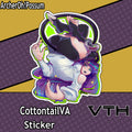 CottontailVA Sticker - ArcherOhPossum