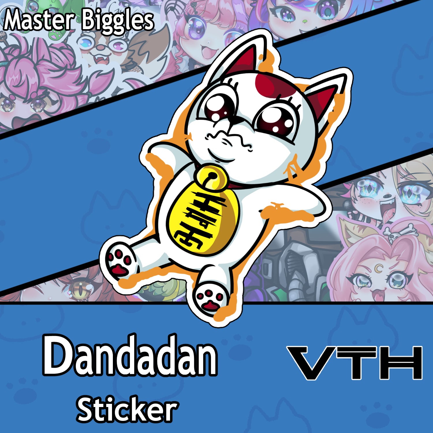 Turbo Granny Stuck Sticker - Master Biggles