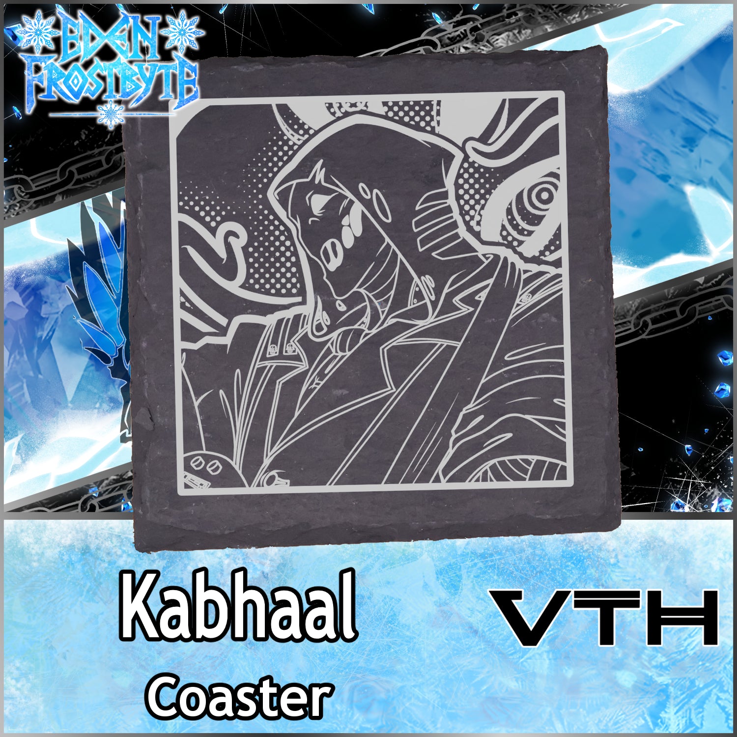 Sinister Shredder Kabhaal Coaster - Eden Frostbyte