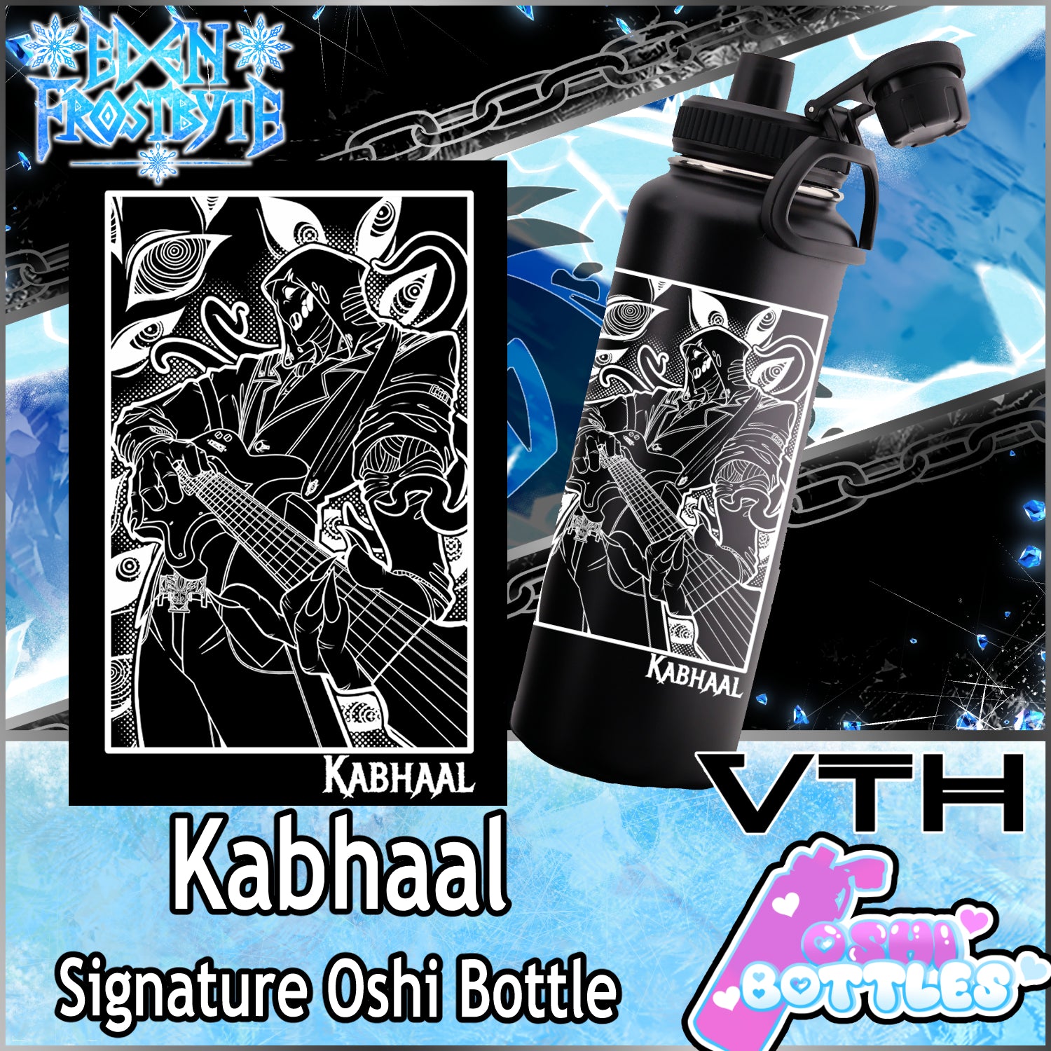 Sinister Shredder Kabhaal Oshi Bottle - Eden Frostbyte