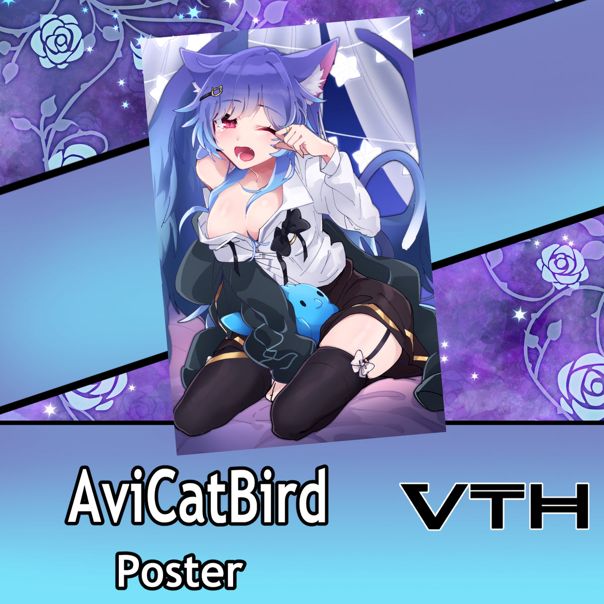 AviCatBird Sleepyhead Poster