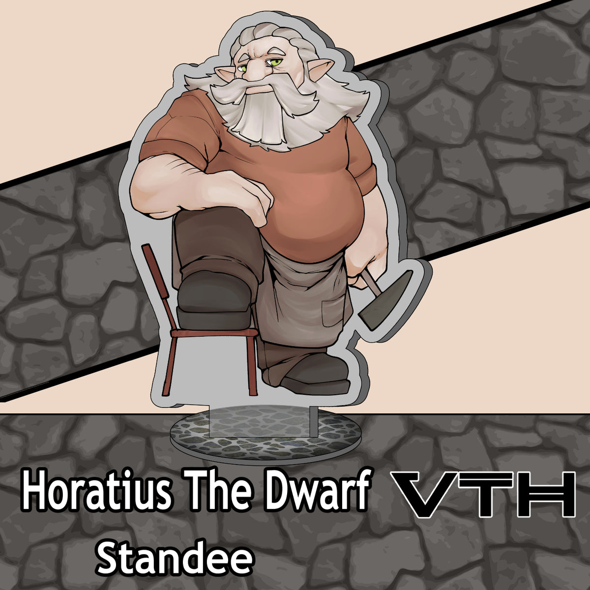 Dwarf Dad Horatius Standee