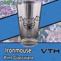 Ironmouse Bell Pint Glass - Master Biggles